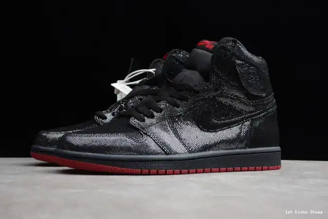 1st Kicks Shoes OG High Red 1 Gym Retro Jordan DC7071-001 Black Air 0514